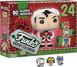 Pop! Advent Calendar - DC Super Heroes 2023, 24 Pocket Pop! Vinyl Figures