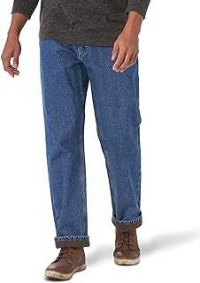 Men's Fleece Lined Five Pocket Jean