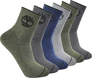 Men's Quarter Socks (6 Pairs)