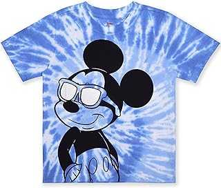 Mickey Mouse Boys T-Shirt for Infants, Toddlers and Little Kids – Green/Orange/Grey/Blue/Yellow