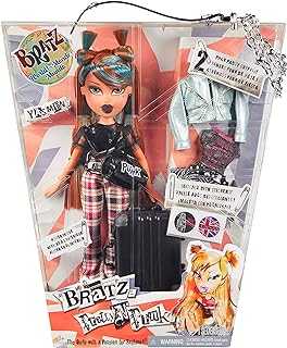 Pretty ‘N’ Punk Yasmin Fashion Doll with 2 Outfits and Suitcase, Collectors Ages 6 7 8 9 10+