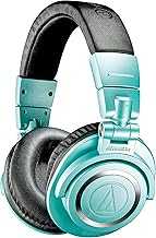 ATH-M50xBT2IB Wireless Over-Ear Headphones, Ice Blue