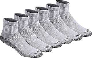 Men's Dri-tech Moisture Control Quarter Socks, Available in M-XXL (6, 12, 18 Pairs)