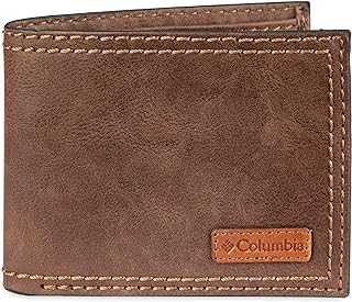 Men's Everyday Bifold Wallet-Multiple Card Slots, Id Window