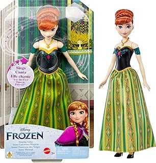 Disney Frozen Toys, Singing Anna Doll with Signature Clothing, Sings “For the First Time in Forever” from the Movie Frozen