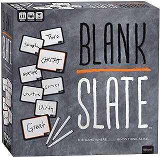 BLANK SLATE, The Game Where Great Minds Think Alike, Fun Family-Friendly Board Game, Word Association Party Game, Easy to Learn, Fun to Play Family Game Night, 3-8 Players, Ages 8+