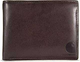 Men's Durable Oil Tan Leather Wallets, Available in Multiple Styles