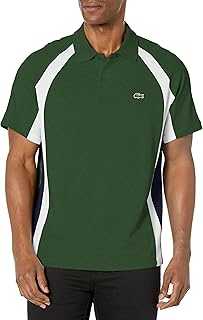 Contemporary Collection's Men's Short Sleeve Relaxed Fit Petit Pique Colorblock Polo Shirt