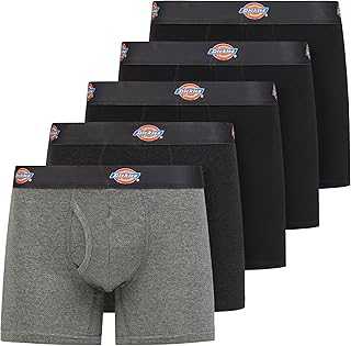 Mens Boxer Briefs Cotton Underwear for Men 5 Pack