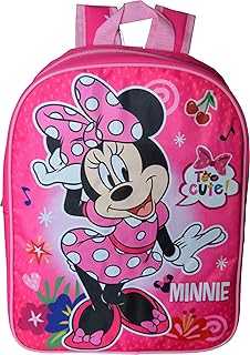 Minnie Mouse Kid's Licensed 15 Inch School Bag Backpack (Minnie Mouse 3)