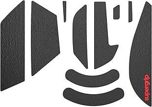 SUPERGRIP Griptape Set for Razer Basilisk v3 Pro Sweat Absorbing High Performance Anti Slip 3M Adhesive no Residue Mouse Grip Tape Ultra-Thin 0.5mm (0.02in)