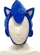 GE Animation GE-2380 Sonic The Hedgehog - Sonic Hair Cosplay Hat Blue, One Size